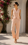 LISA Peach Ric-Rac Co-Ord Set